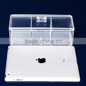 Clear Plastic Makeup Container thumbnail-1