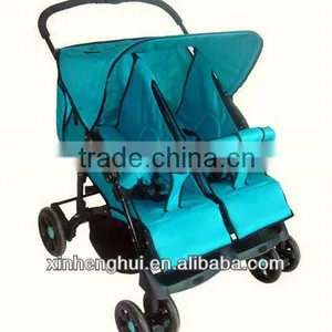 Side by Side Twin Stroller 2016T En1888 Baby Stroller Twins 2016 thumbnail-1
