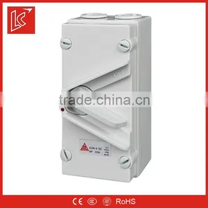 Newest Australian Standards Waterproof Switch Isolator, Ip65 Weatherproof Isolating Switch thumbnail-1