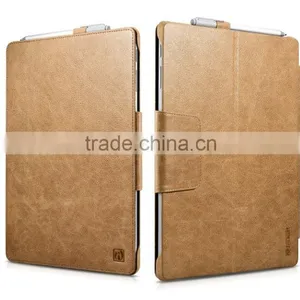 Icarer Luxury Genuine Leather Ultrathin Holder Flip Case for Surface Pro 4 thumbnail-6