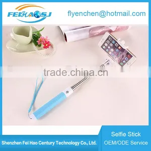 2016 Latest Wireless Mobile Phone Selfie Stick With Bluetooth Foldable Selfie Stick thumbnail-1