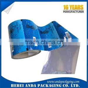 Moisture Proof Feature Food Packaging Plastic Film Roll Printed Cling Film thumbnail-2
