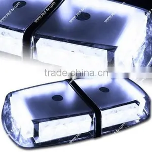 24 LED 3 Gen Enforcement Emergency Warning Mini Strobe Light Bar White thumbnail-1