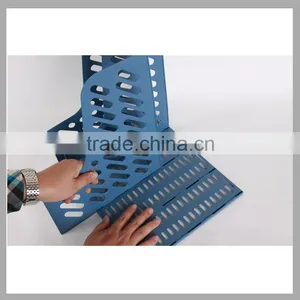 Foldable Document Shelf Cubbyhole Magazines Rack Desk Organizer File Holder thumbnail-5