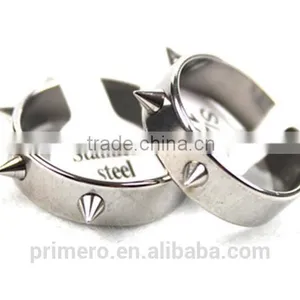 New Arrival 316L Stainless Steel Vintage Rivet Ring For Men Women Fashion Jewelry thumbnail-5
