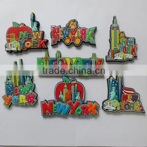 Silicone Fridge Magnet,PVC Magent,New York Magnet,Statue of Liberty Magent thumbnail-1