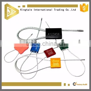 High Security Tighten Type Container Seal Metal Cable Seal 7x19 3.5mm thumbnail-3
