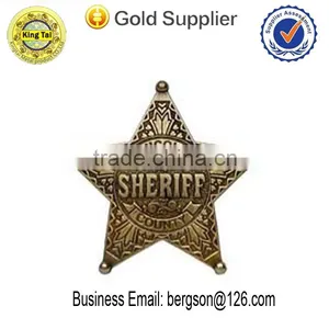 Gentlement Promotion Quality Lastest Metal Wholesale Shoulder Badges thumbnail-4
