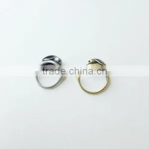 Bunny Adjustable Ring Rabbit Burnished Ring Animal Wrap Ring Quality Choice thumbnail-2
