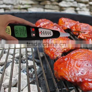 Digital Food Meat Cooking BBQ Thermometer Portable Collapsible Internal Probe Cooking Thermometer With Instant LCD Read Display thumbnail-6