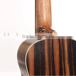 Wholesale Ebony Ukulele,concert Wooden Ukulele thumbnail-5