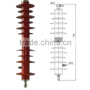 51KV High Voltage Lightning Arrester thumbnail-1