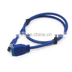 Blue Usb 3.0 to 20pin Female Cable thumbnail-4