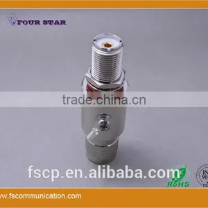 Gas Discharge Tube Lightning Protector UHF Male to UHF Female Bulkhead Connector thumbnail-5