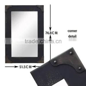 Gold Stainless Steel Mirror Frame thumbnail-5