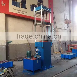 CE Rubber Tile Vulcanizing Press , Rubber Plate Vulcanizer ,rubber Curing Press Wheel Barrow Tire Making Machinery thumbnail-4