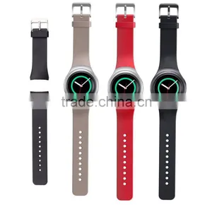 2016 Silicone 22mm Custom Watch Strap For Samsung Gear 2 Smart Watch thumbnail-1