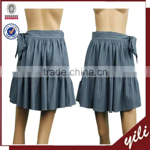 2016 S/S Hot Sell Own Design Pleated Women Short Skirt thumbnail-1
