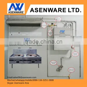 Kitchen Hood Fire Supression Clean Agent System Asenware thumbnail-1