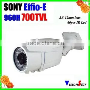 Outdoor CCTV Camera 1/3" SONY Effio-E 700TVL Varifocal 2.8-12mm Lens IR Waterproof Camera Vision Star thumbnail-1