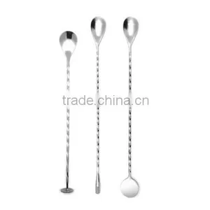 Cheap Stainless Steel Cocktail Bar Spoon/Bar Stirrer thumbnail-1