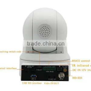 USB SDI WLAN Video Conference Camera Using With Newtek Tricaster thumbnail-3