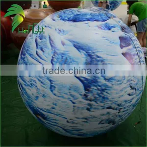 Lighted Inflatable Led Balloon / Inflatable Light Planet Balloon For Outdoor Decorations thumbnail-4