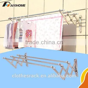 2015 Hand Control Metal Hanging Clothes Rack, Wall Mounted Clothes Hanger Rack thumbnail-4
