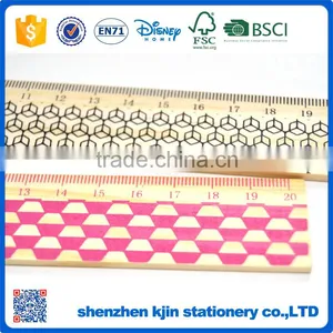 2016 Silkscreen Printing 30cm Wooden Ruler in Sale thumbnail-4