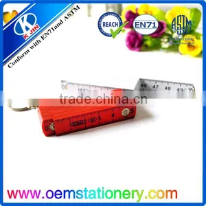 New Arrival Kids Cute 50cm Plastic Folding Ruler Made in China thumbnail-2