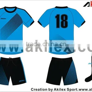 2014 New Style Custom Soccer Jersey/custom Fooball Shorts Custom Mens Soccer Shirts/socks thumbnail-1