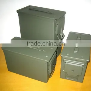 Steel Ammo Can M2A1 Waterproof Storage Box Made for US Military thumbnail-1