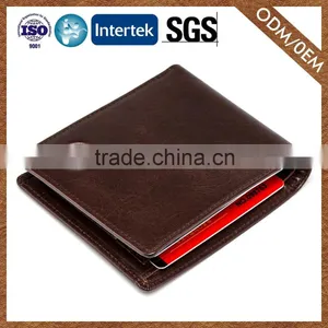 Factory Price 2016 Hot Sell Special Design Genuine Leather Men Purse thumbnail-1