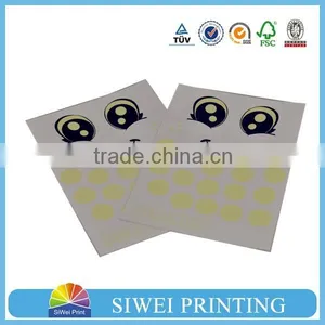 Custom Printed Adhesive Cosmetic Sticker, Adhesive Vinyl Sticker, Adhesive PVC Sticker Label Sheet Printing Quality Choice thumbnail-4