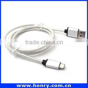 OEM/ODM Nylon Braided Type c 3.1 Usb Date Charger and Sync Cable thumbnail-3