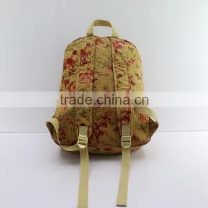 New Trend Girls' Real Wood Veneer Printing Multifunctional Folding Backpack thumbnail-6