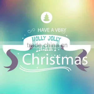 Customized Christmas Stickers Removable Static Window Sticker thumbnail-3