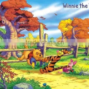 Rubber Kids Table Mats/ Plastic Carton Desk Mat/ Kid Plastic Play Mat thumbnail-2