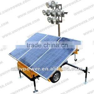 Green Power Mobile Solar Lighting Tower thumbnail-1