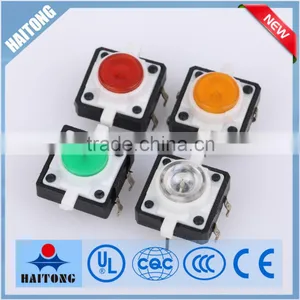 4pin Push Switch Colorful Head Push Button Tact Switch thumbnail-1