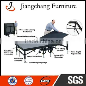 Plywood Black Mobile Stages Platform JC-P30 thumbnail-1