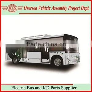 2015 New Electric Motor Green Power Pure Electric Small Passenger Sightseeing Bus thumbnail-1