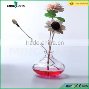 Round Shap Reed Decorative Diffuser Glass Bottles With Cork thumbnail-4