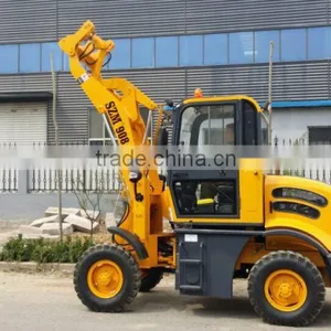 China Top Brand 908 With Weichai Engine and Pilot Control Wheel Loader Pallet Fork thumbnail-1