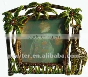 Metal Coconut Tree Photo Frame CQP0005 thumbnail-1