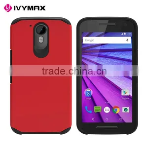Top Sale Wholesale Hybrid Combo Case for Motorola Moto G4 Plus thumbnail-1