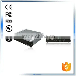 Intel Core I7-2710QE 2.1GHz Intel Core I5-2510E 2.5GHz 1*DVI 2*LAN 6*USB 2*COM Fanless pc thumbnail-1