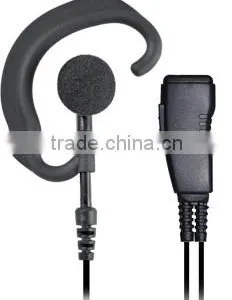 PMR DMR Two Way Radio Walkie Talkie G Hook Ear Hook PTT PTT Headset Earphone Earpiece for EADS Cassidian Airbus thumbnail-1