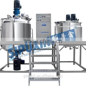 Body Cream Vacuum Homogenizer Mixer Making Machine for Sales thumbnail-4