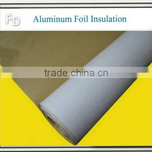 Aluminum Reinforced Foil Facing Backed Fiberglass Woven Fabric Blanket thumbnail-1